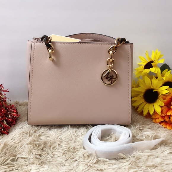 NWT Michael Kors Sofia Medium Leather Satchel - Picture 2 of 8